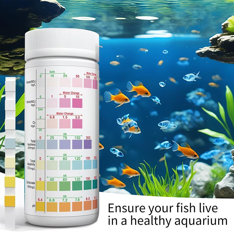 Reef Aquarium - Akvaryum Su Test Şeritleri 8'i 1