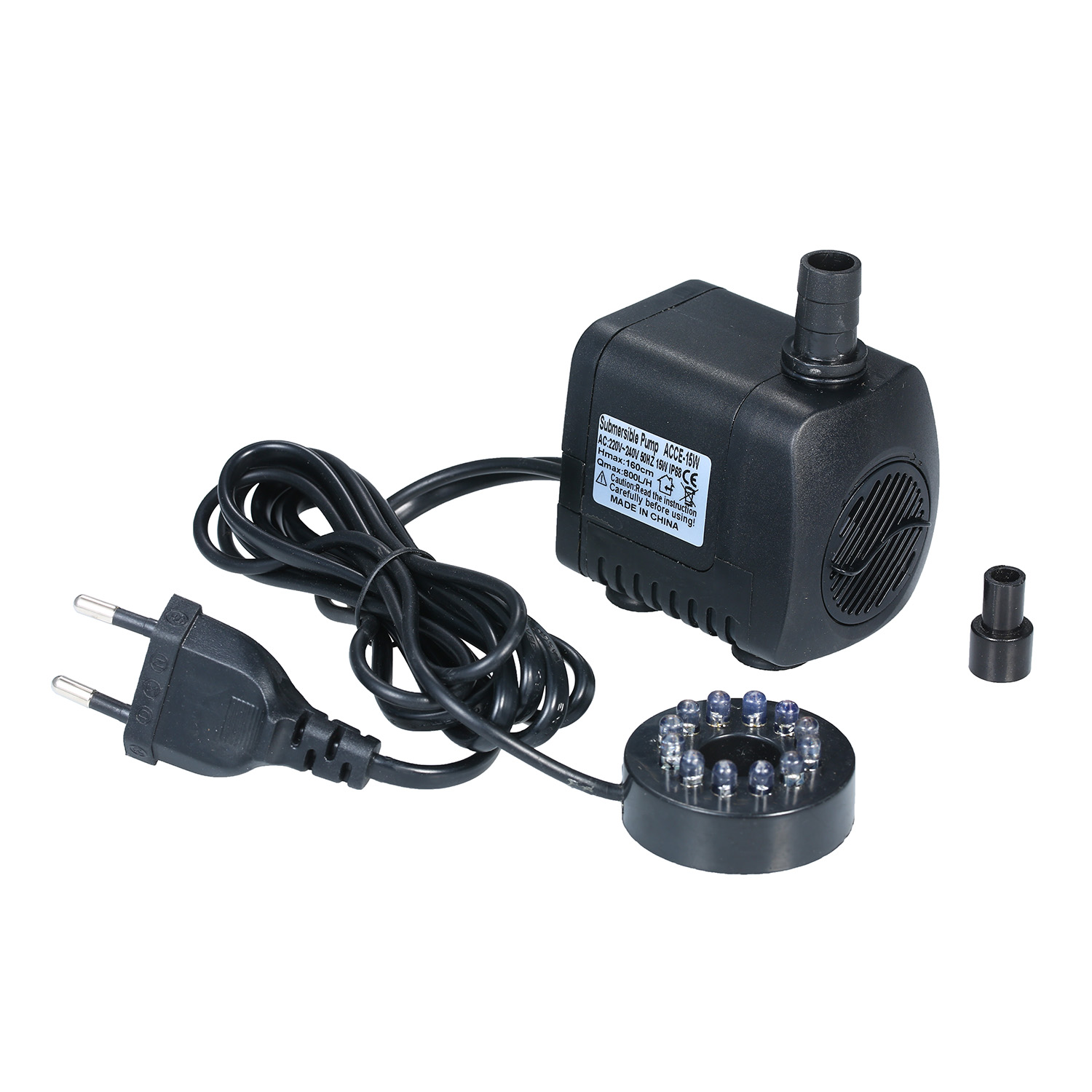 Aquarium Marine Lights - LED Işık Dalgıç Pompa 800L/H Ultra