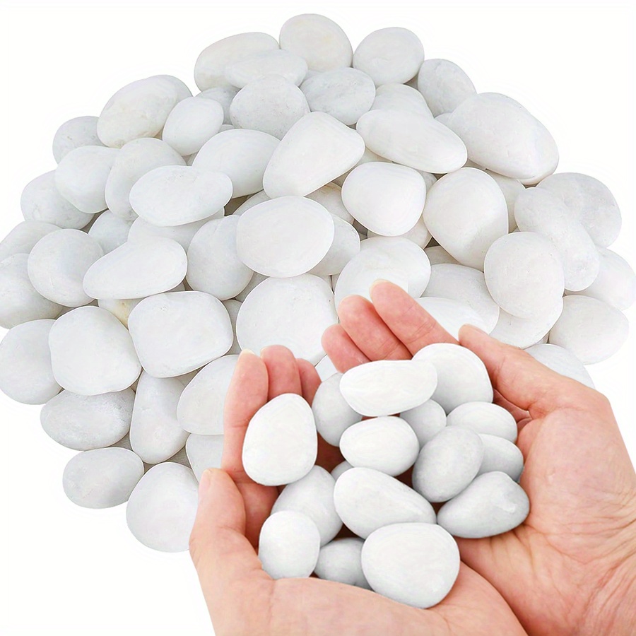Marine Fish Tank - 200/400g Beyaz Yüksek Parlaklıkta Doğal Çakıl