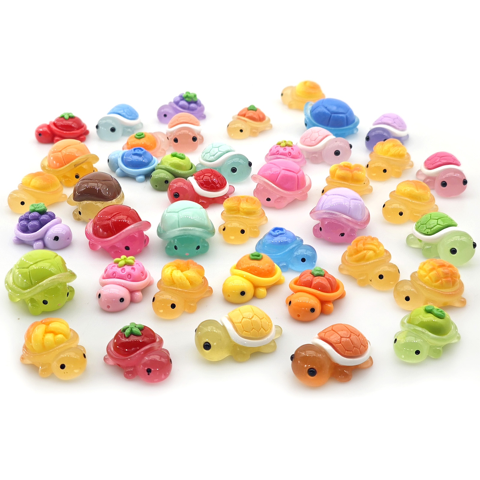 Marine Aquarium - Mini Okyanus Reçine Kaplumbağa Hayvanlar Minik