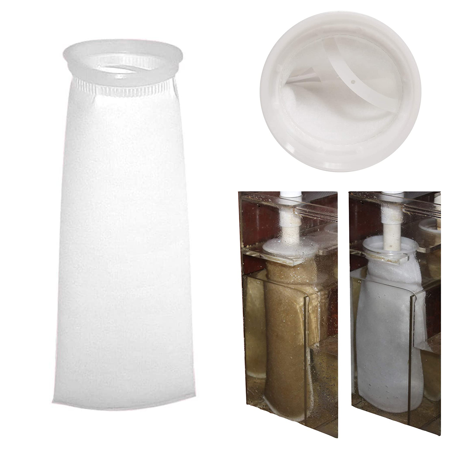 Reef Tank Filter - Akvaryum Filtresi Çorap Çanta Balık Tankı