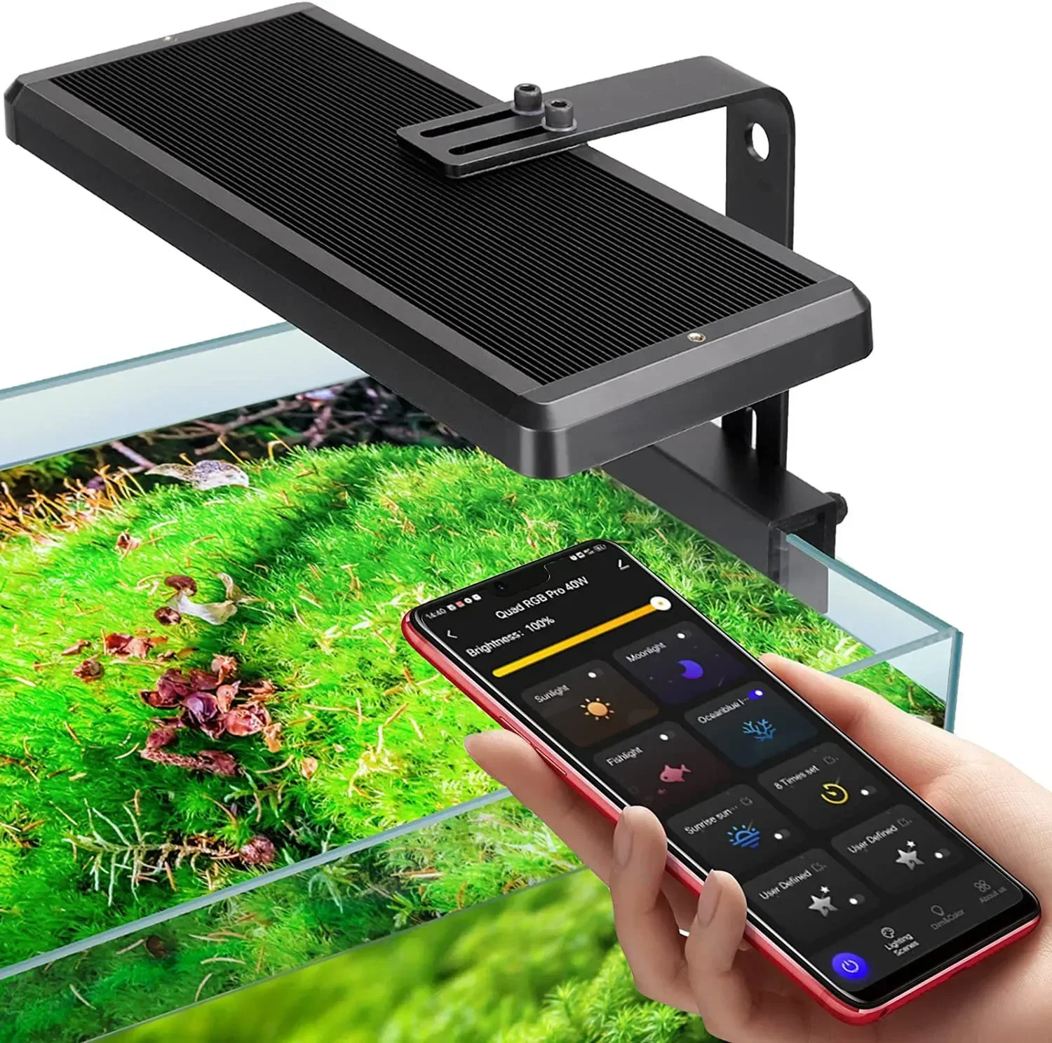 Reef Lighting - LED Akvaryum Lambası, 5 Farklı Modda