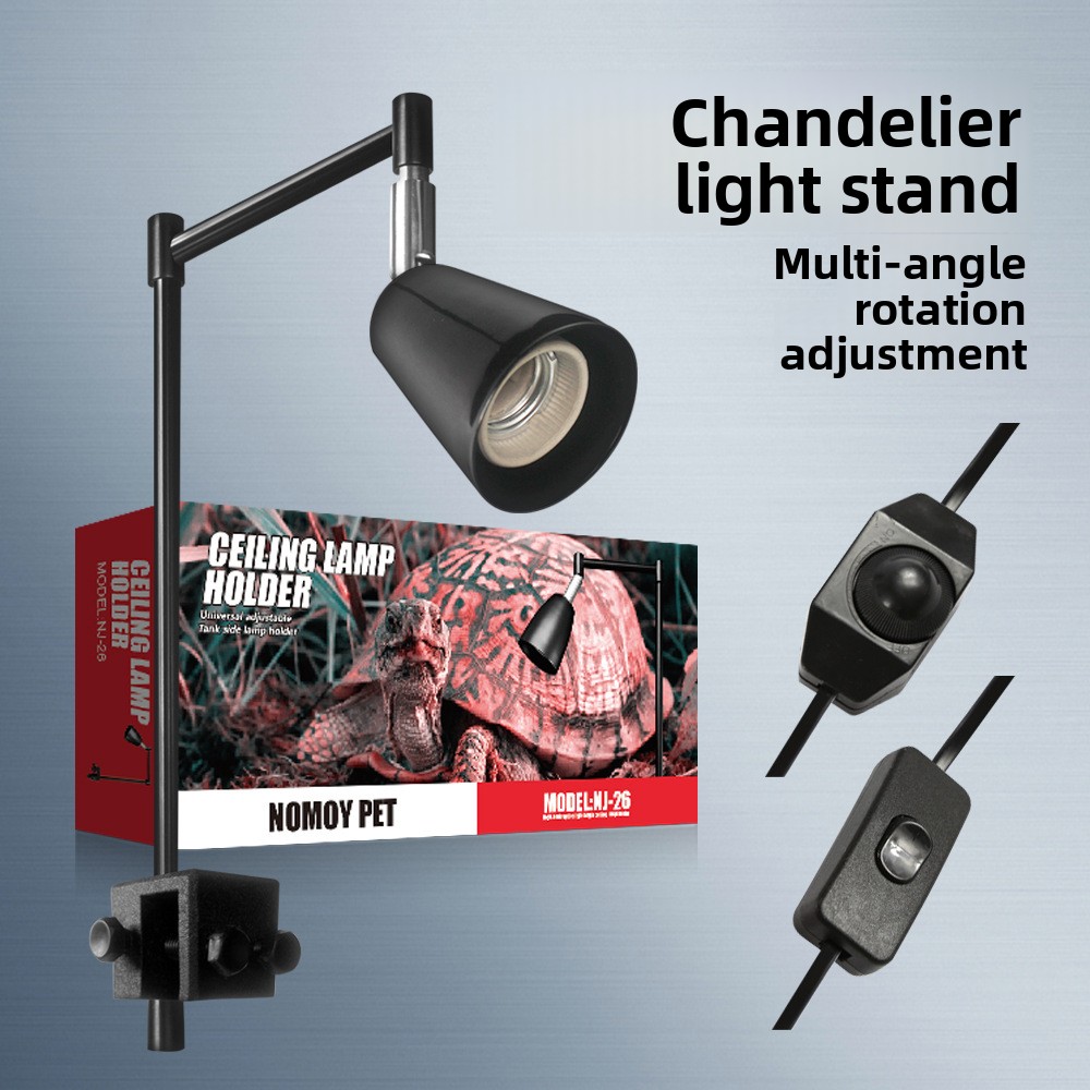 Aquarium Marine Lights - NOMOY Ayarlanabilir Kelepçeli Sürüngen Lamba Standı