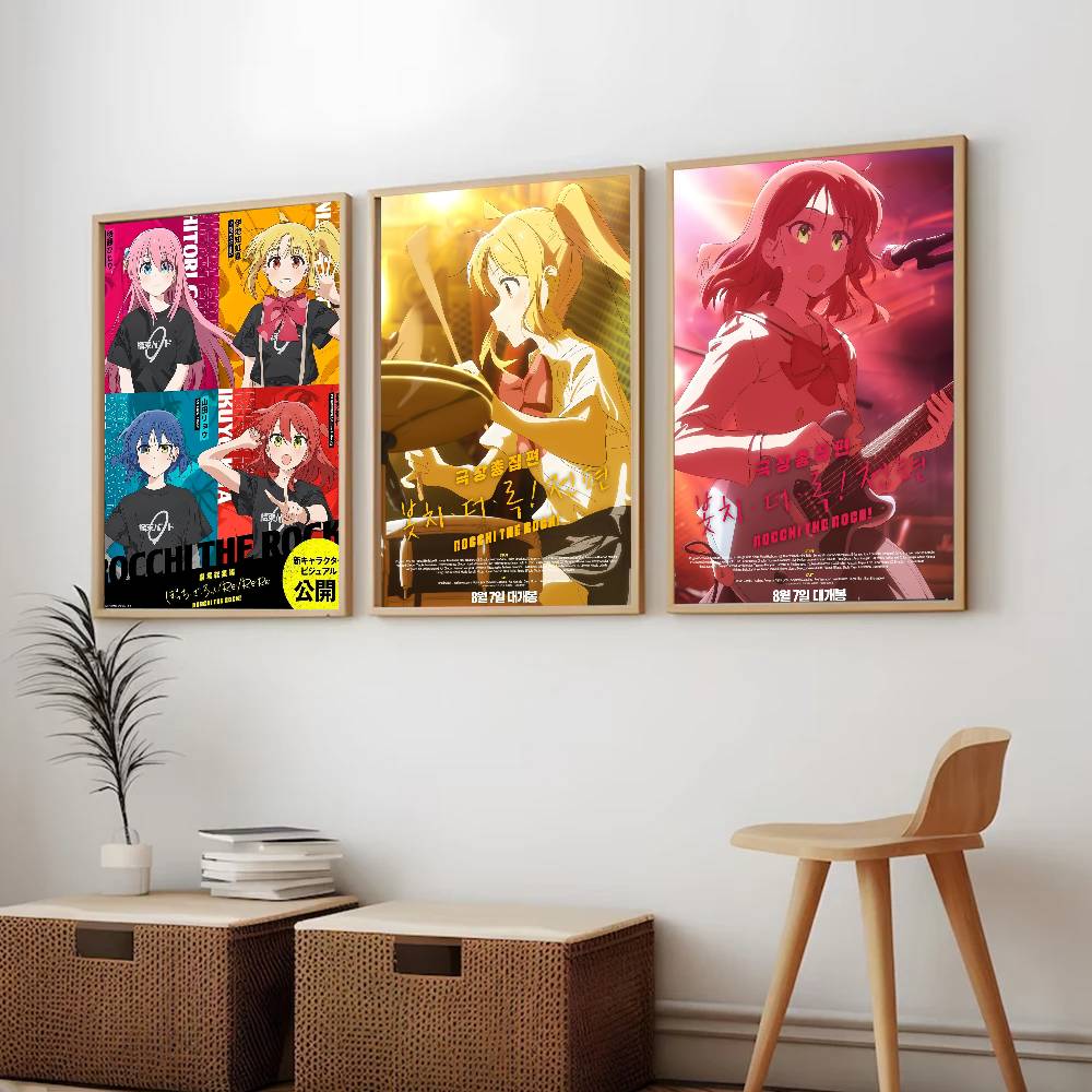 Live Rock - B-Bocchi the Rock Anime Posteri Baskılı