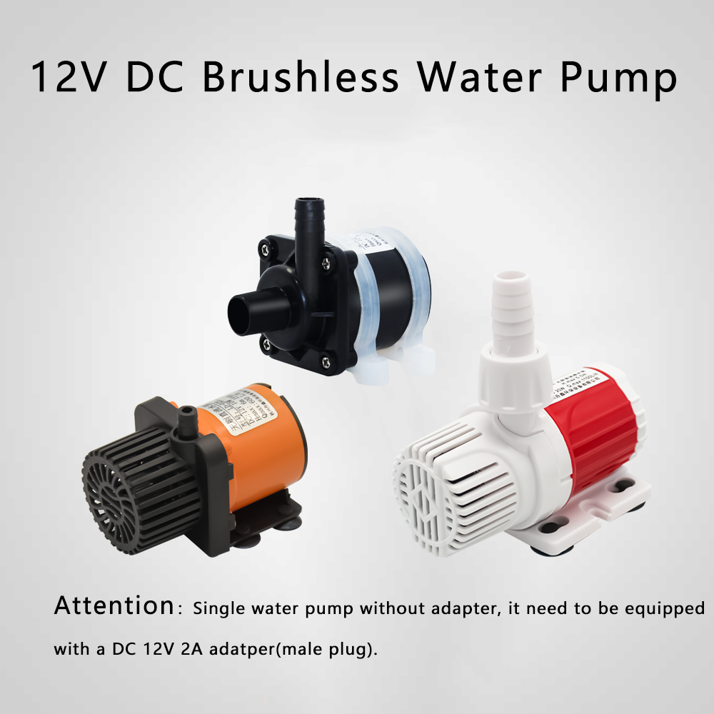 Ocean Aquarium - 12V DC fırçasız küçük dalgıç pompası