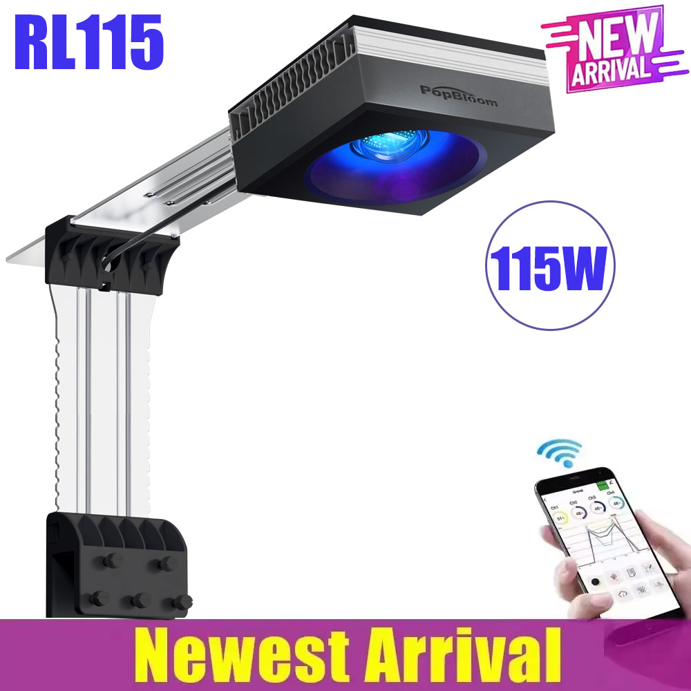 Reef Lighting - PopBloom WiFi Akvaryum LED Işık RL60/RL90/RL115,