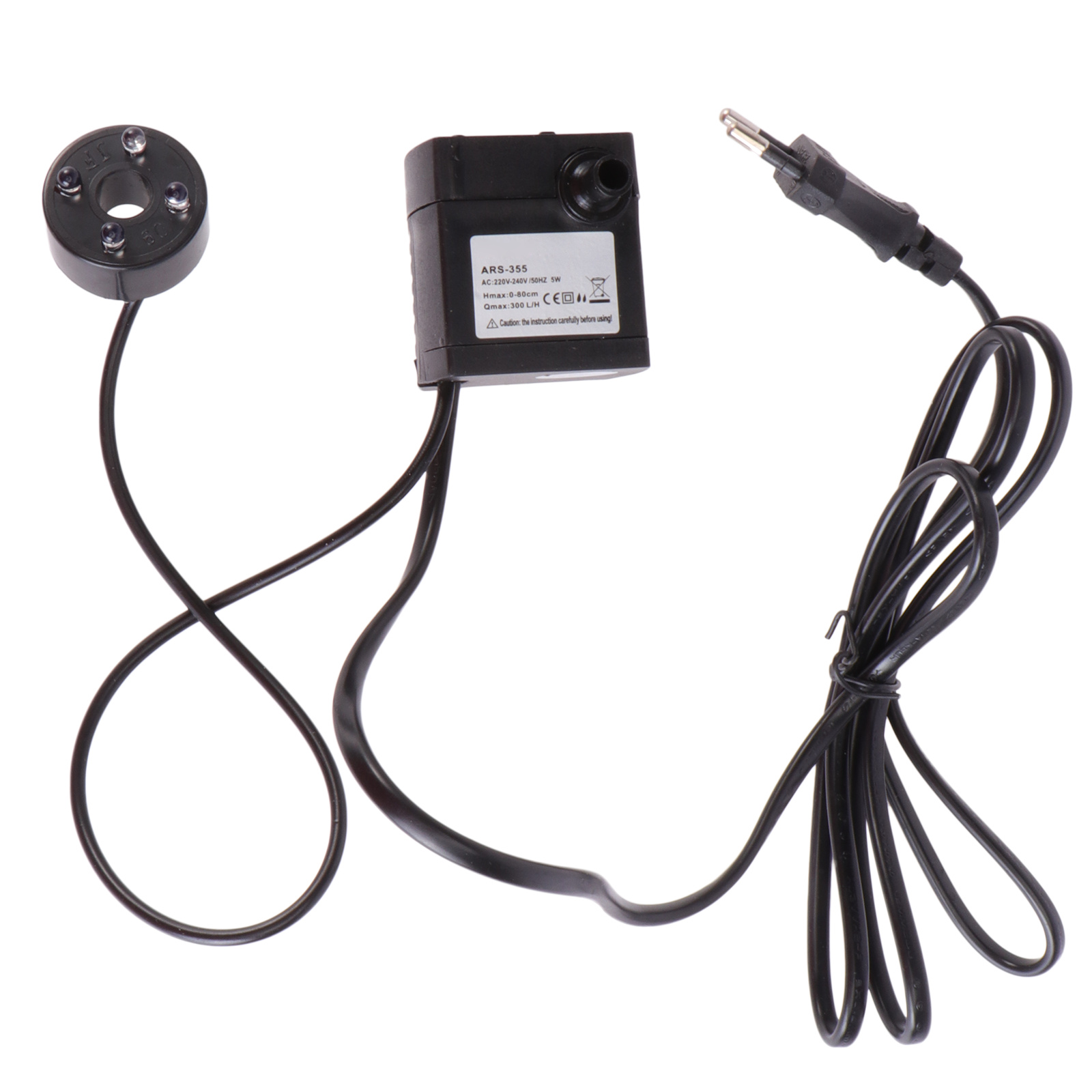 Aquarium Marine Lights - 5W Dalgıç Sirkülasyonlu Su Pompası Ayarlanabilir