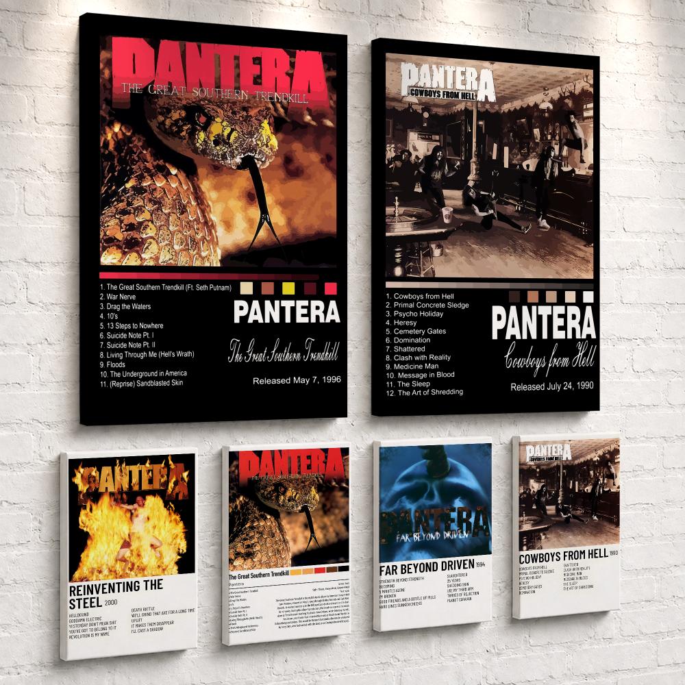 Live Rock - Rock Müzik Grubu Albümü P-Pantera, Asılabilir,