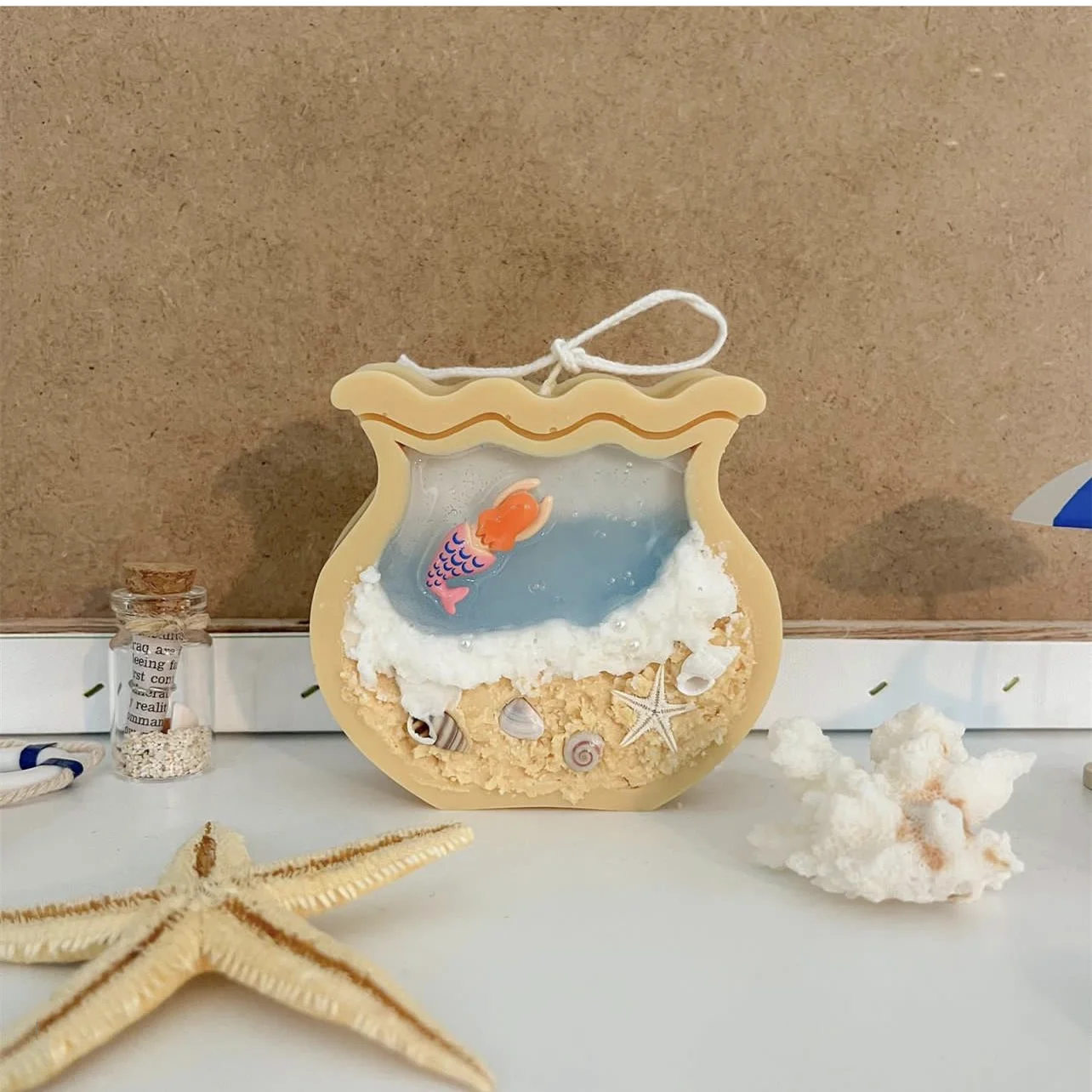Balık Tankı Ay Şeklinde Mum Ka - Marine Fish Tank incelemesi ve fiyatı