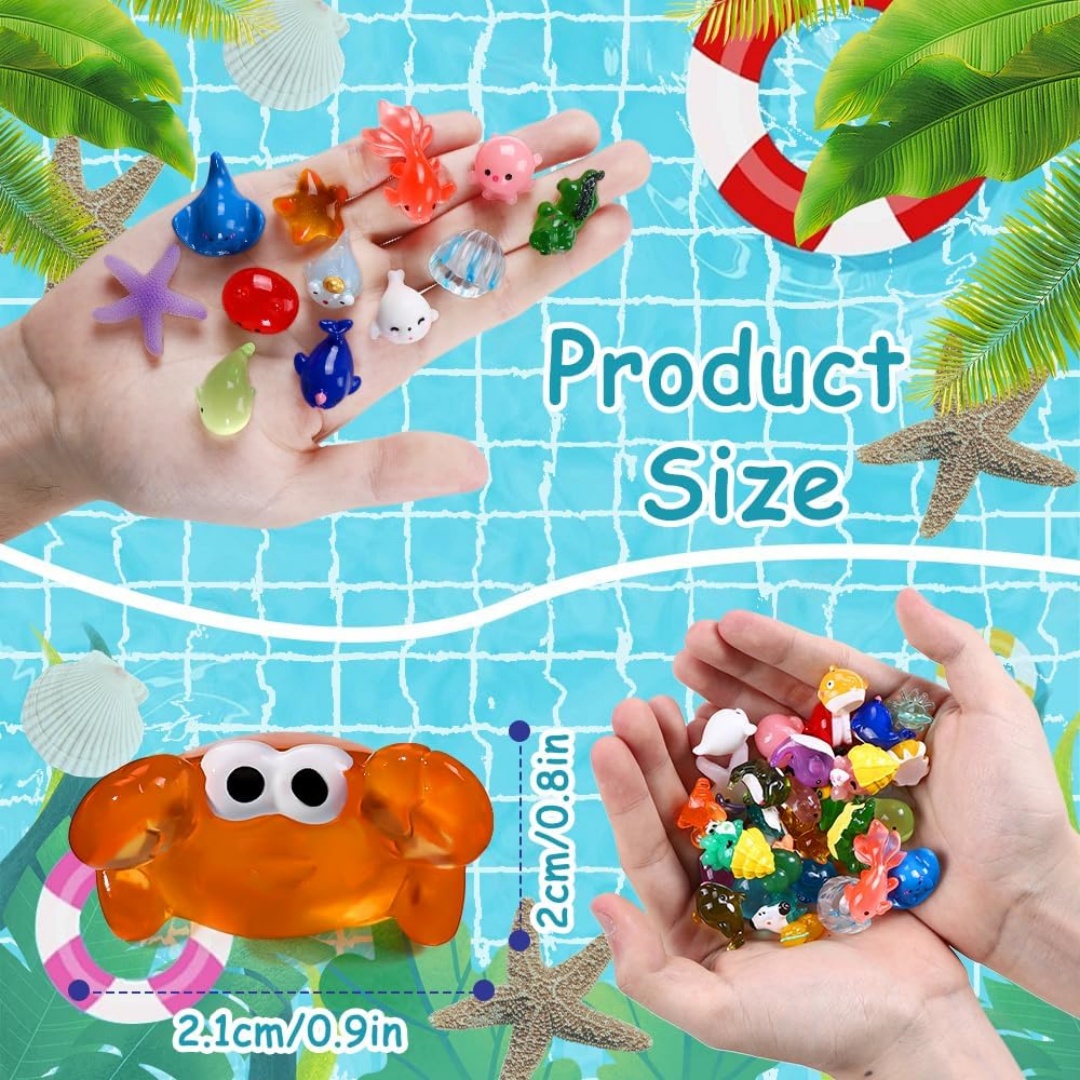 Mini Okyanus Hayvanları Reçine - Aquarium Marine World incelemesi ve fiyatı