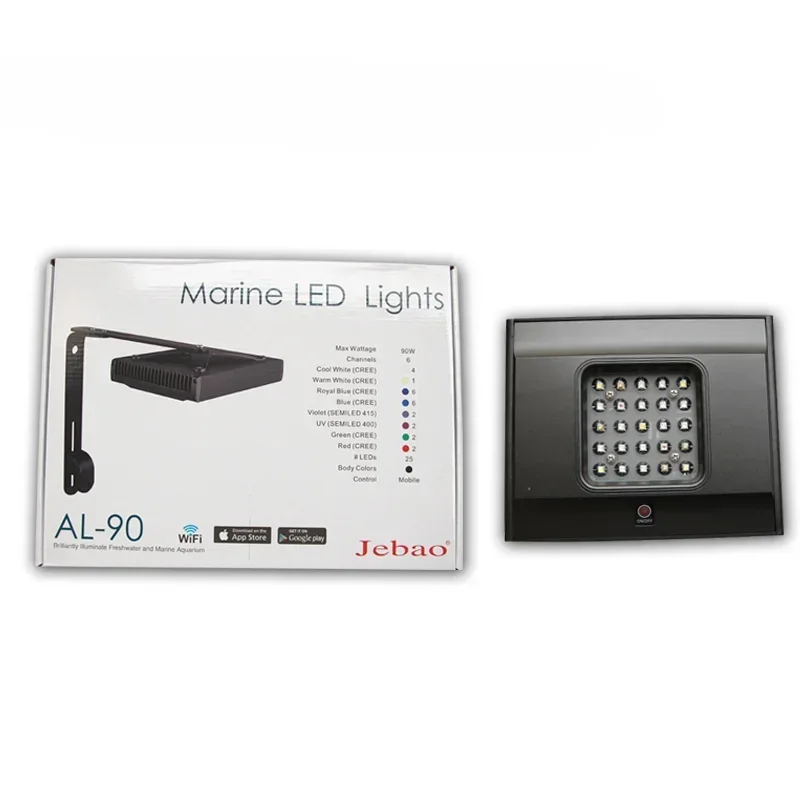 Yeni Jebao WIFI LED Mercan ışı - Reef Lighting incelemesi ve fiyatı