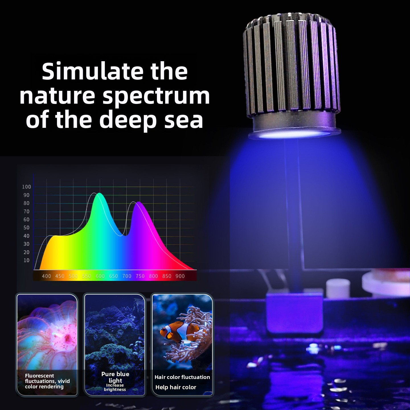 UV uyaranlı floresan protein v - Reef Lighting incelemesi ve fiyatı