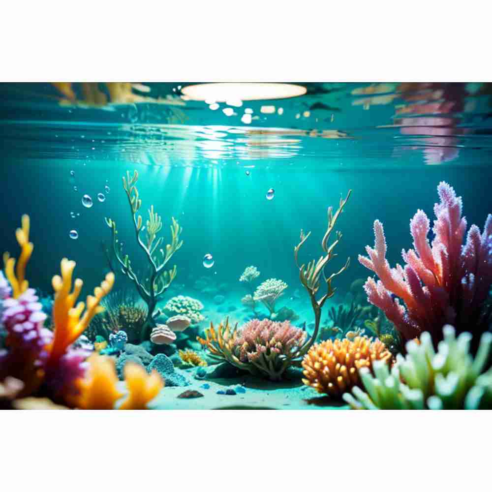 Sualtı Dünyası Deniz Tabanı Fo - Aquarium Marine World incelemesi ve fiyatı