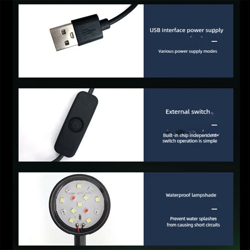 USB LED Balık Tankı Klipsli La - Aquarium Marine Lights incelemesi ve fiyatı
