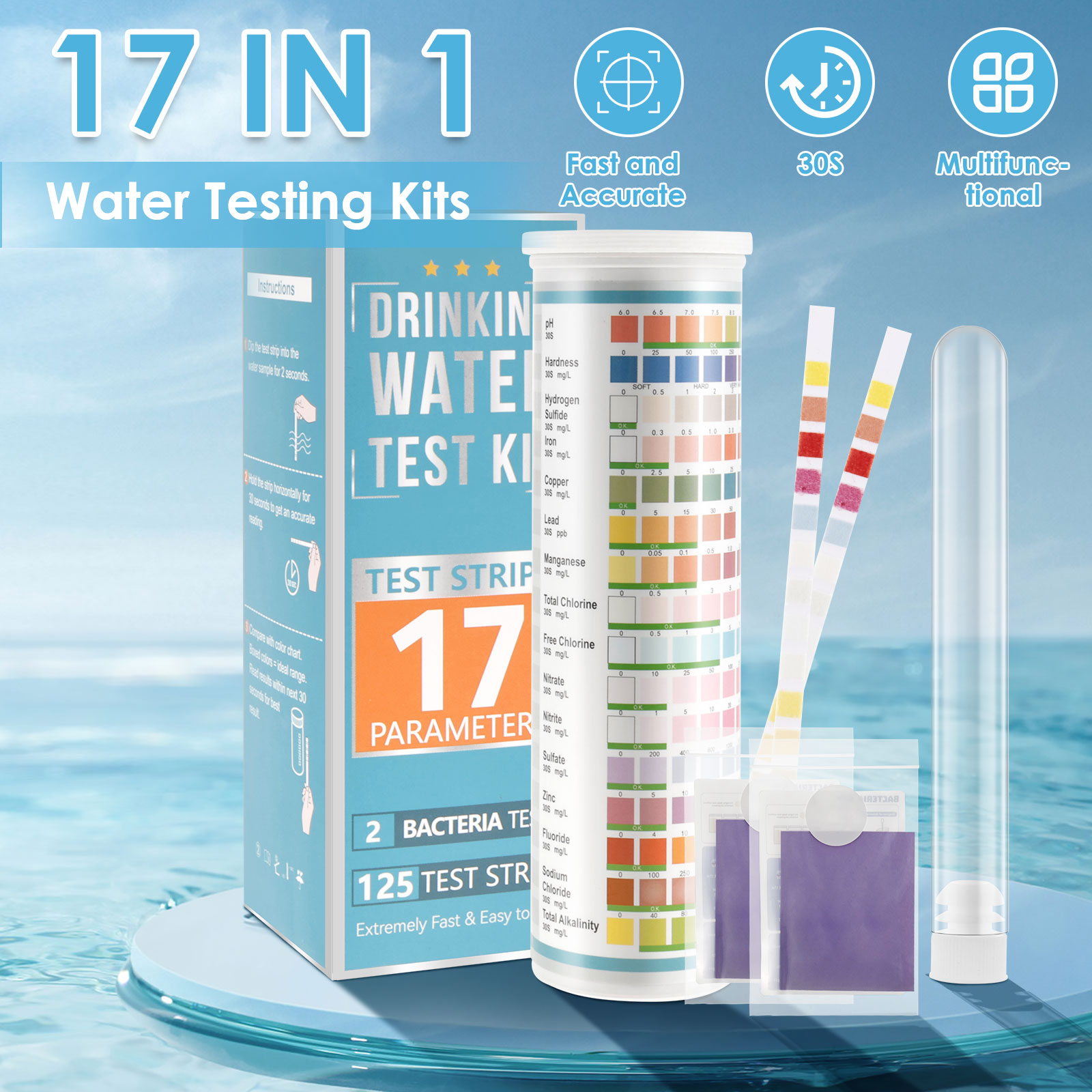 5-17 in 1 Akvaryum Test Şeritl - Saltwater Tank incelemesi ve fiyatı
