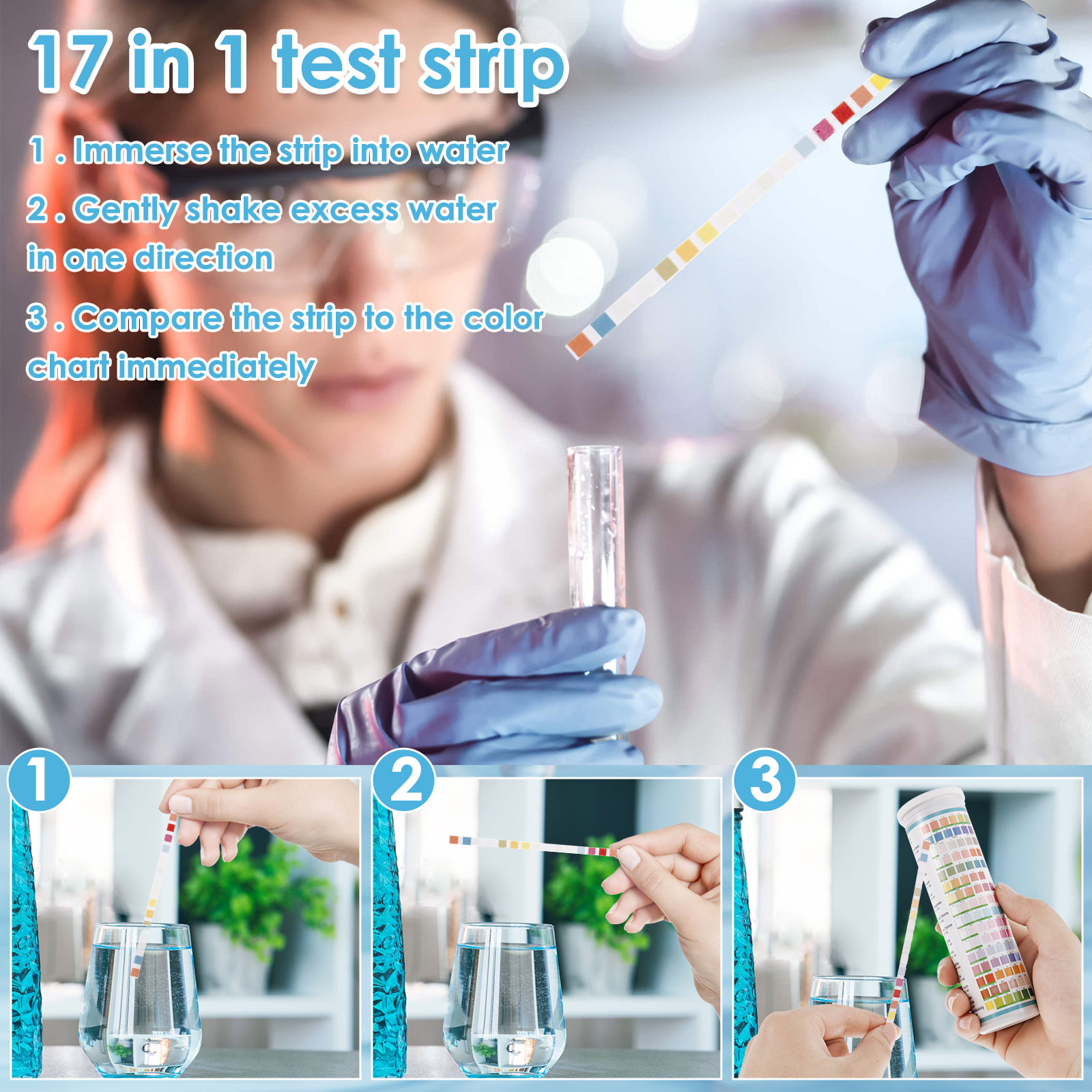 5-17 in 1 Akvaryum Test Şeritl - Saltwater Tank incelemesi ve fiyatı