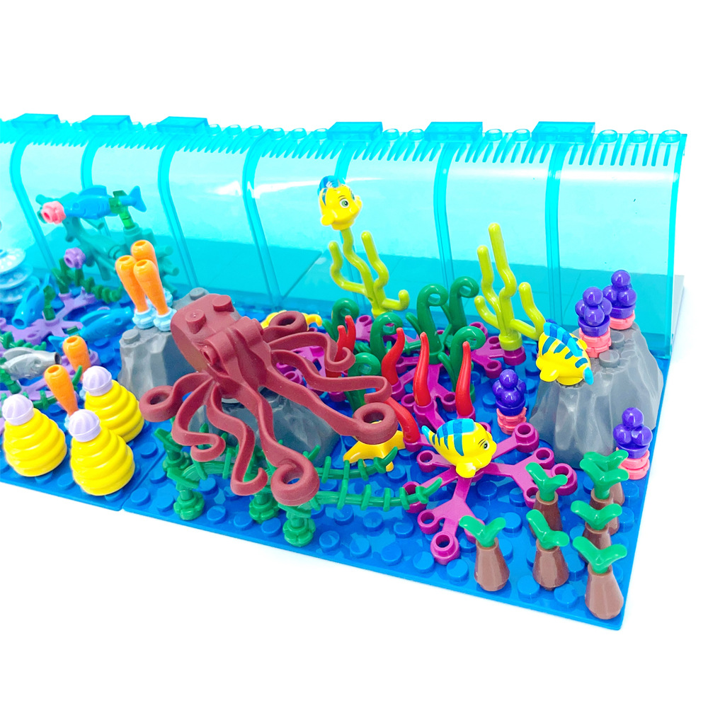 Uyumlu LEGO Akvaryum Sahne Yap - Aquarium Marine World incelemesi ve fiyatı
