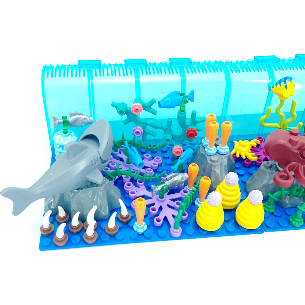 Uyumlu LEGO Akvaryum Sahne Yap - Aquarium Marine World incelemesi ve fiyatı