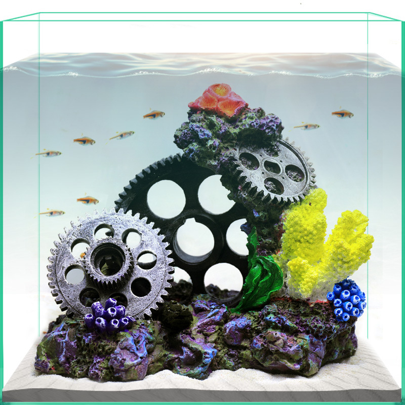 Peyzaj Kayaları, Gizli Evler,  - Marine Aquarium Epoxy incelemesi ve fiyatı