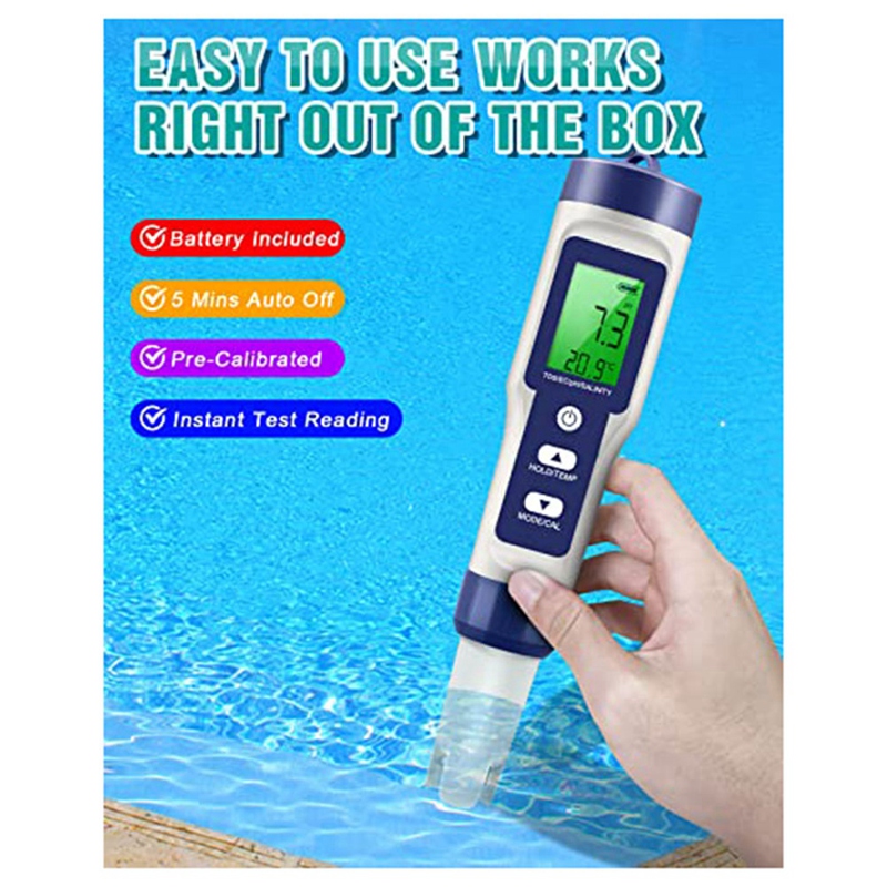 TDS Ölçer, 0-200000 PPM Ölçer, - Saltwater Tank incelemesi ve fiyatı